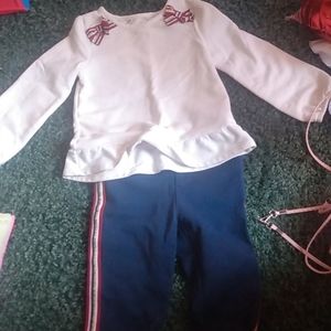 Girls long sleeve and pant outfit